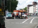 VU Motorrad gegen PKW Koeln Muehlenbach P14